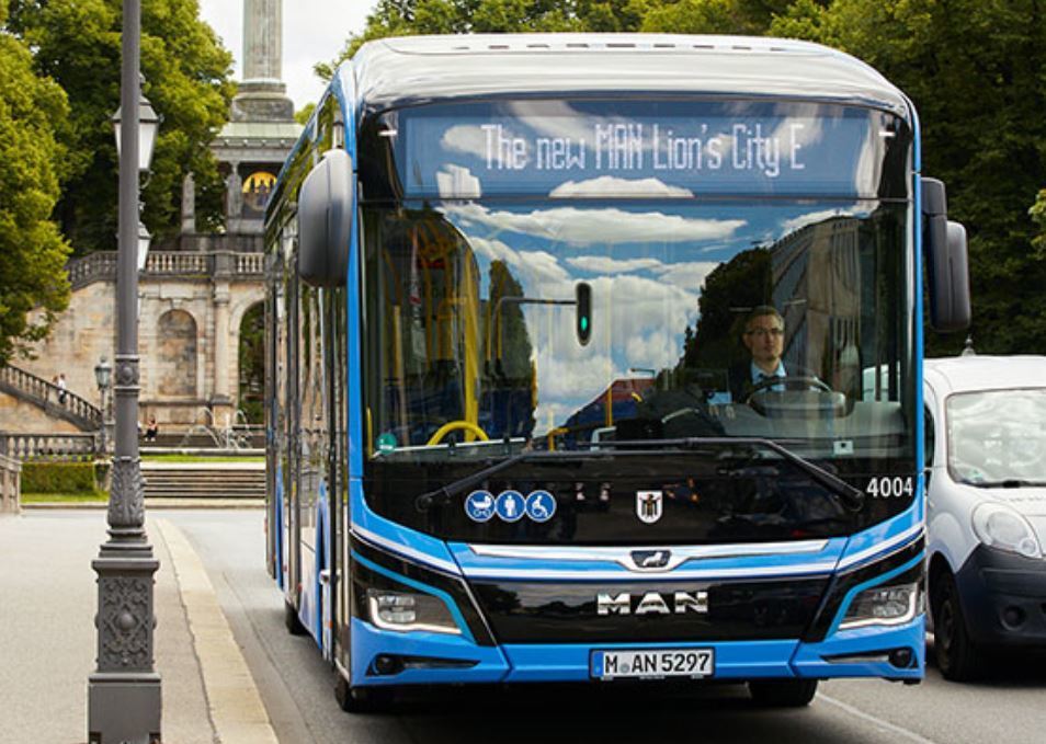 La ciudad eléctrica de los autobuses MAN Lion's City 12 E. Fotos