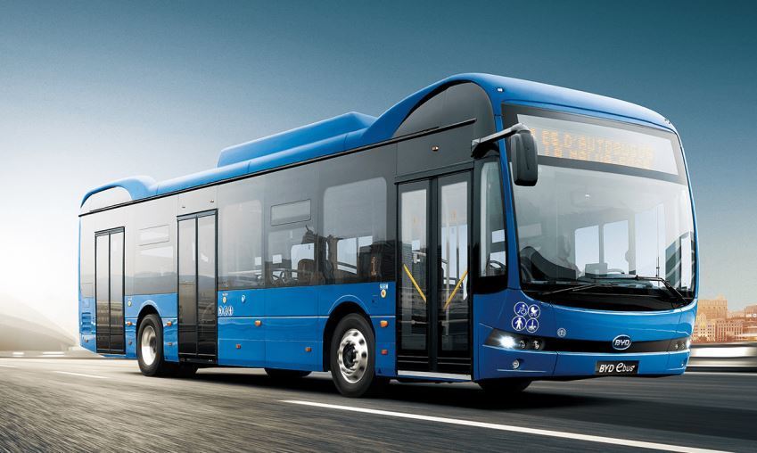 Autobús eléctrico de BYD para Turin GTT