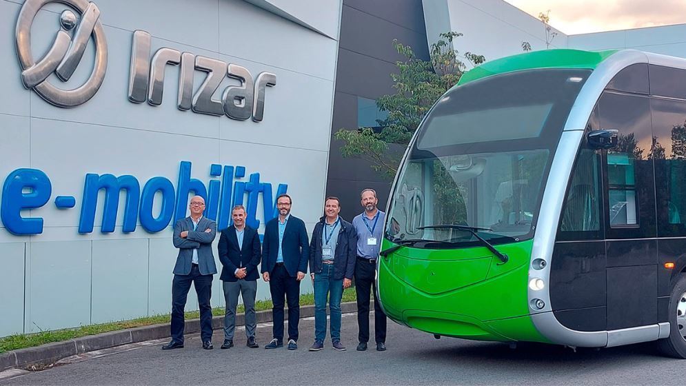 Imagen de 12 autobuses eléctricos de Irizar e-mobility para el transporte urbano de Palma