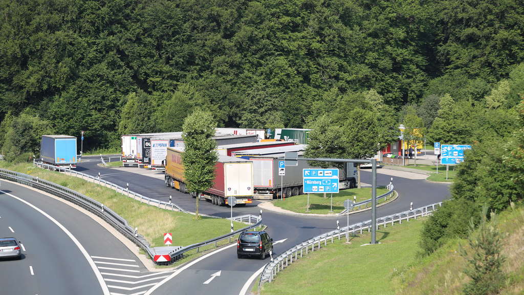 Rastanlage Sperbes en la A9