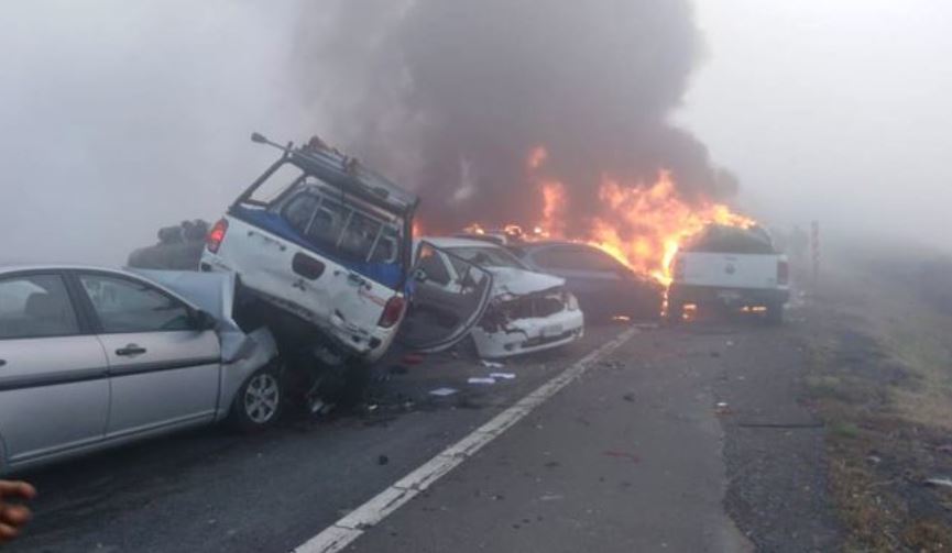 Imagen del accidente