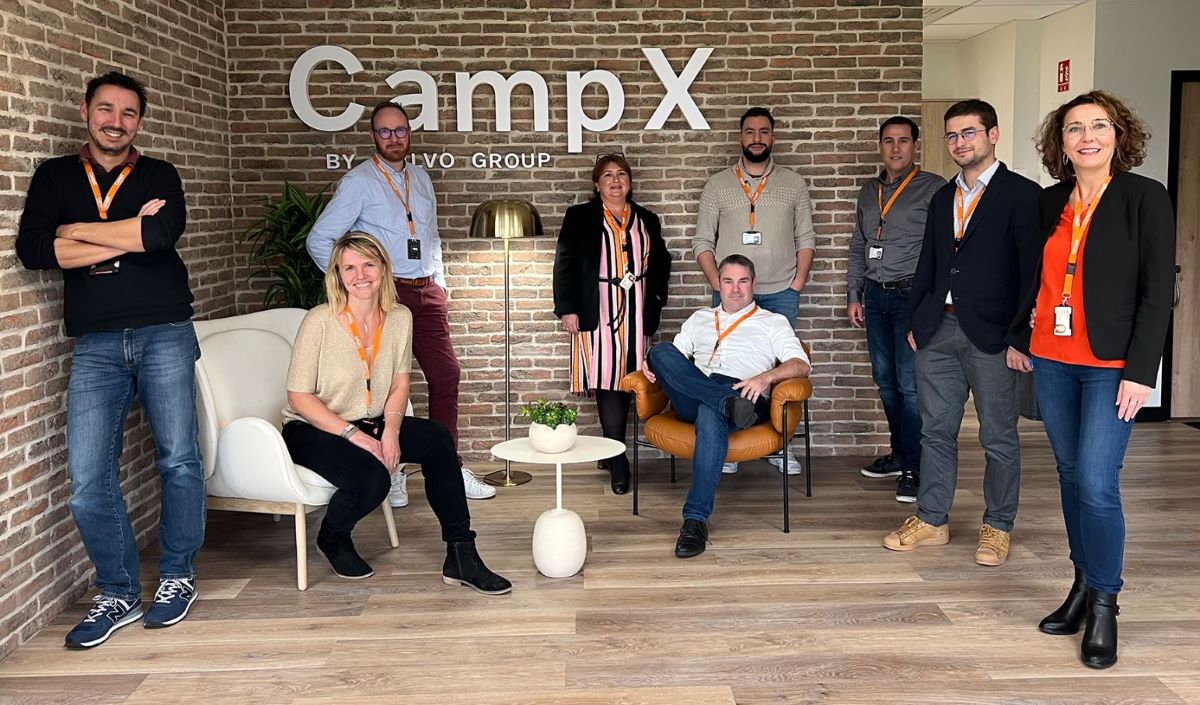 Imagen del nuevo CampX de Volvo Group de Lyon en Francia