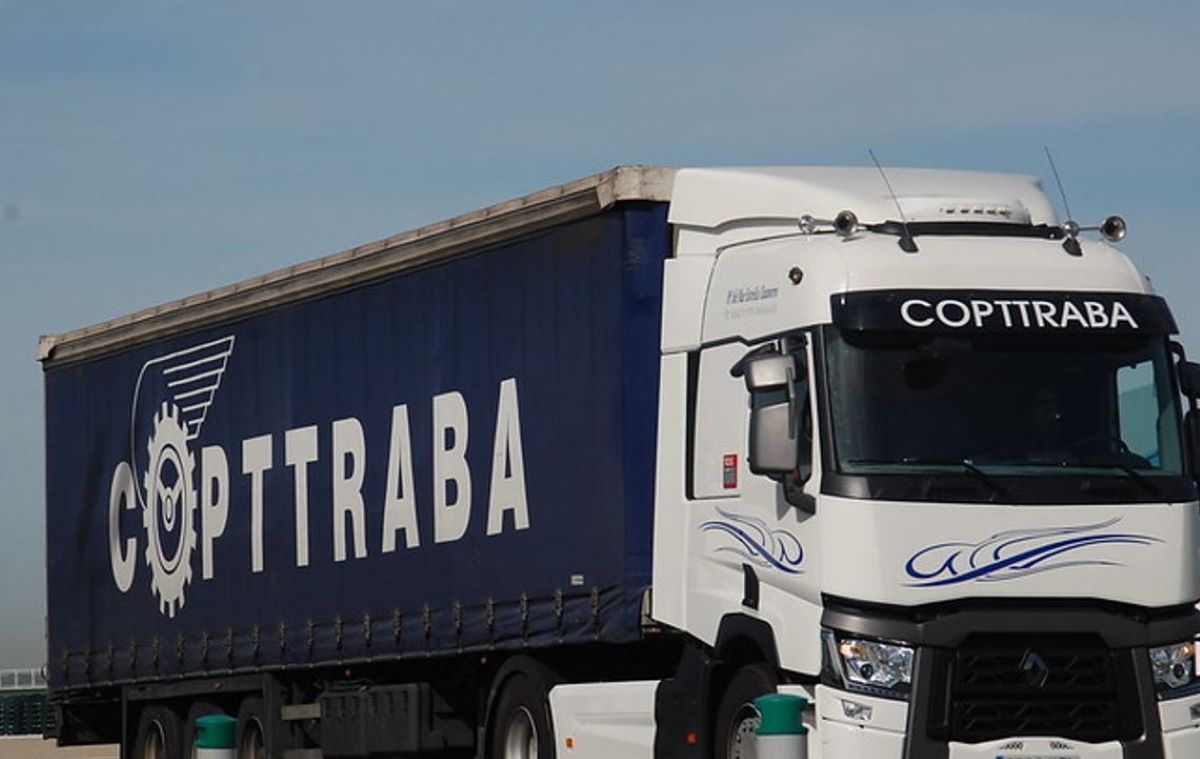 Foto de un camion de Copttraba
