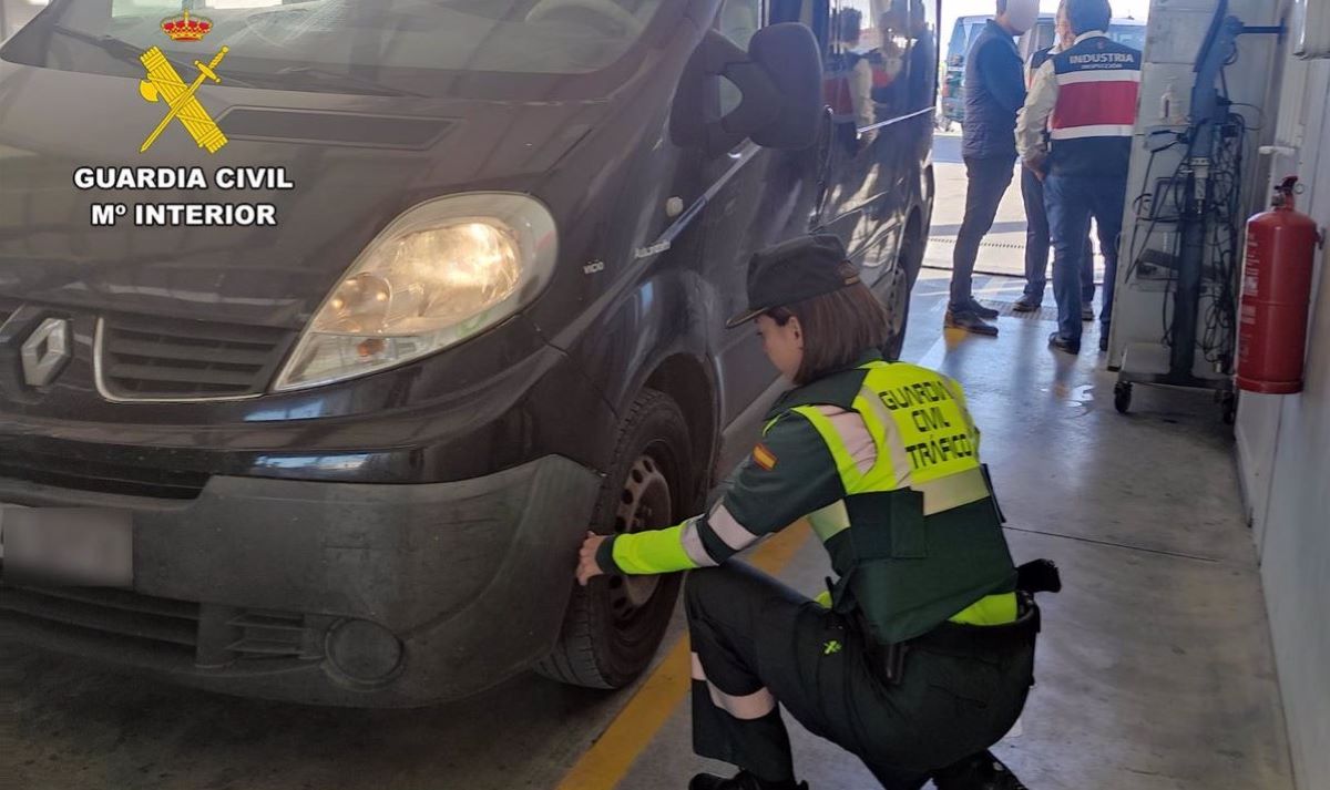 Imagen de la actuación de la Guardia Civil. Foto: Guardia Civil