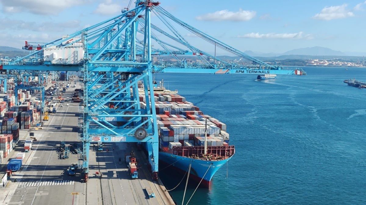 Portacontenedores Luna Maersk. Foto: APM Terminals Algeciras