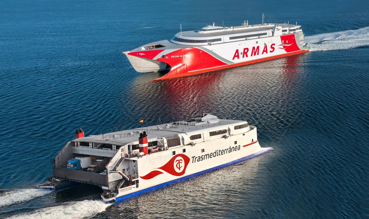 imagen de Naviera Armas Transmediterránea. Foto de archivo