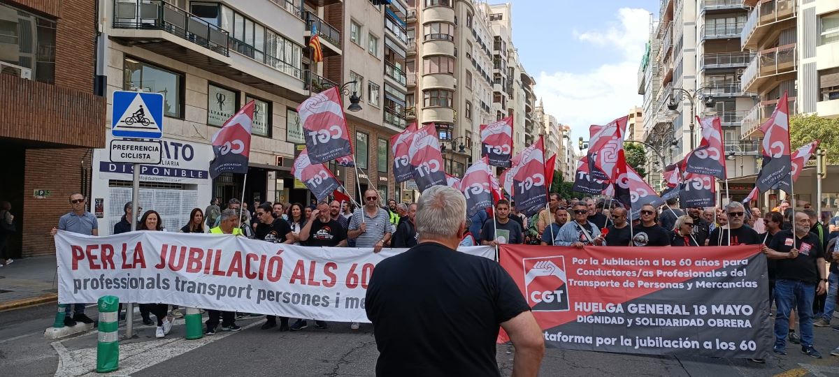 Concentración Colón. Foto: CGTPV
