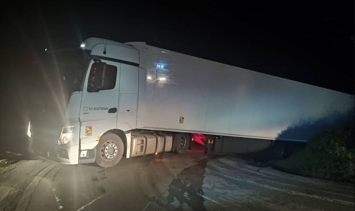 Imagen del camión. Foto: Guardia Civil