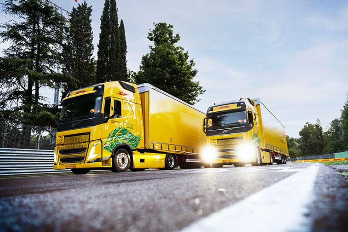 Imagen de camiones: DHL Express