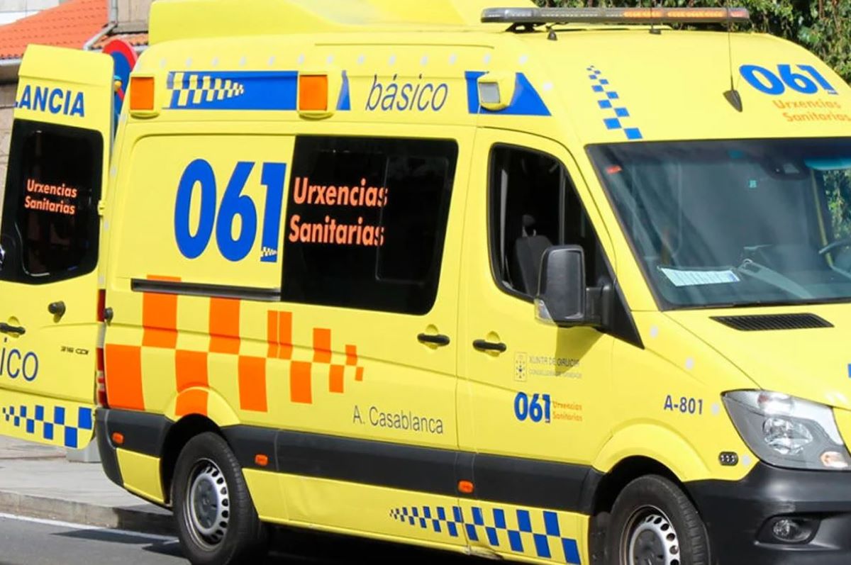 Imagen de una ambulancia de Urxencias Sanitarias de Galicia-061. Foto de archivo