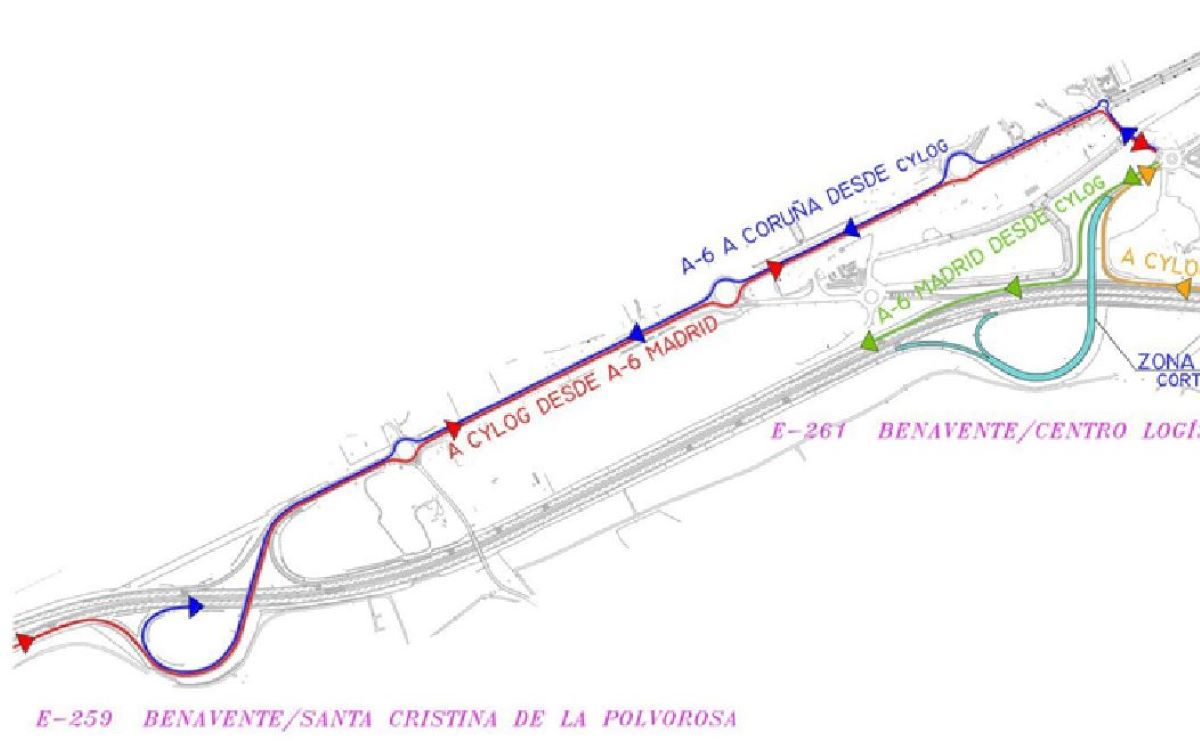 Imagen de la zona de las obras