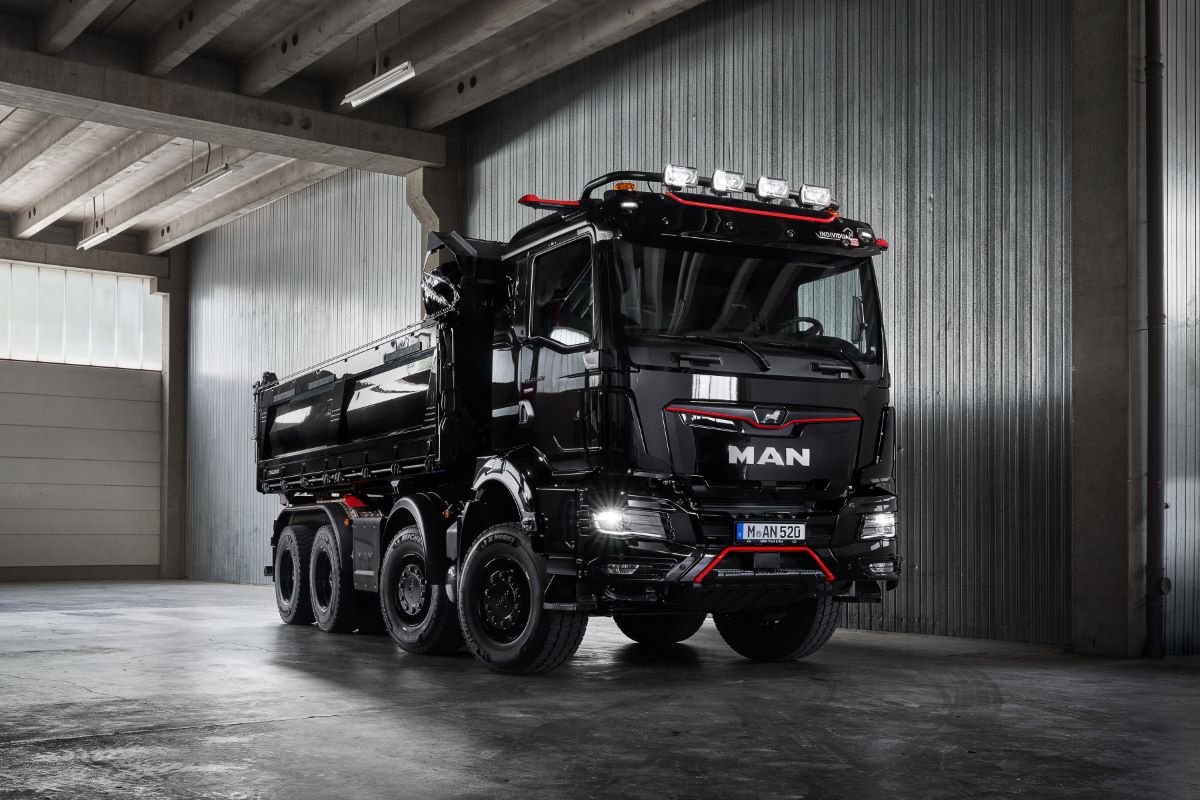 Imagen de uno de los camiones MAN que estarán en el Truck Grand Prix 2023 de Nürburgring