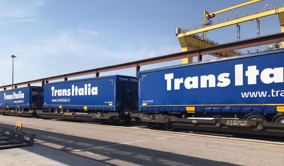 Convoy ferroviario. Foto: TransItalia