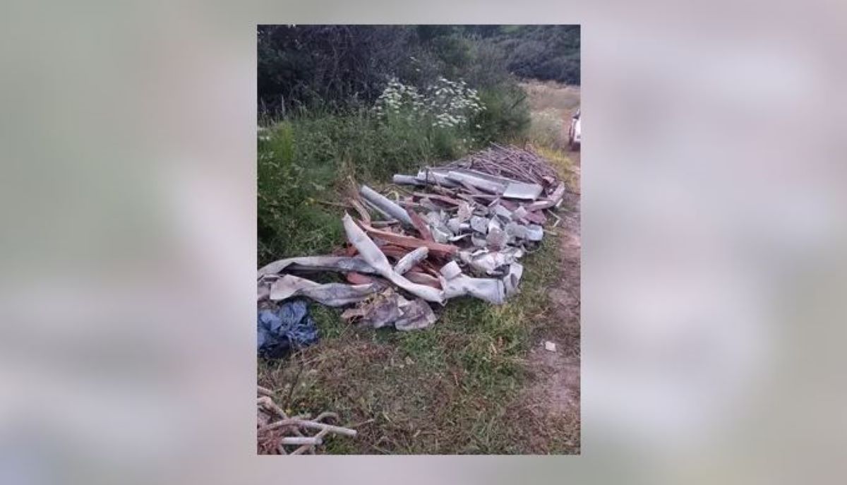Imagen de parte de los resíduos, foto: Guardia Civil