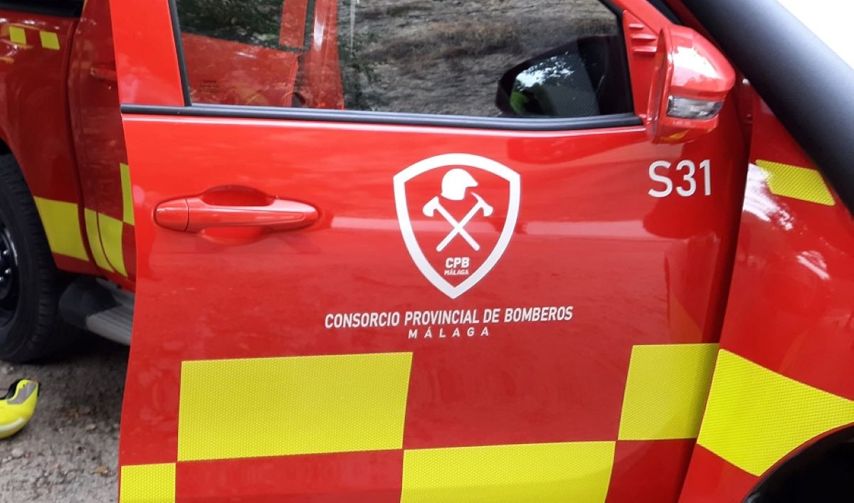 Camión del Consorcio Provincial de Bomberos de Málaga. Foto: Junta de Andalucía