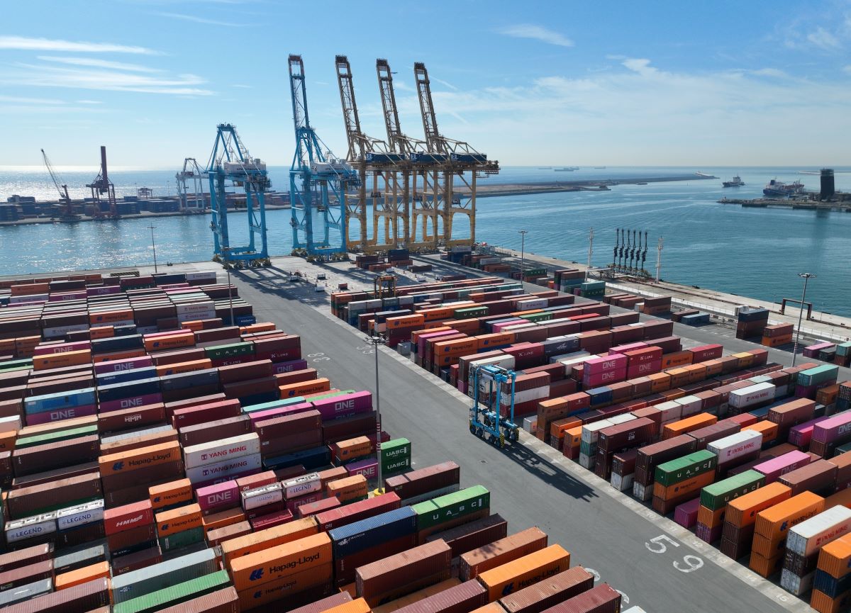 Imagen de una terminal portuaria de APM Terminals. Foto: APM Terminals