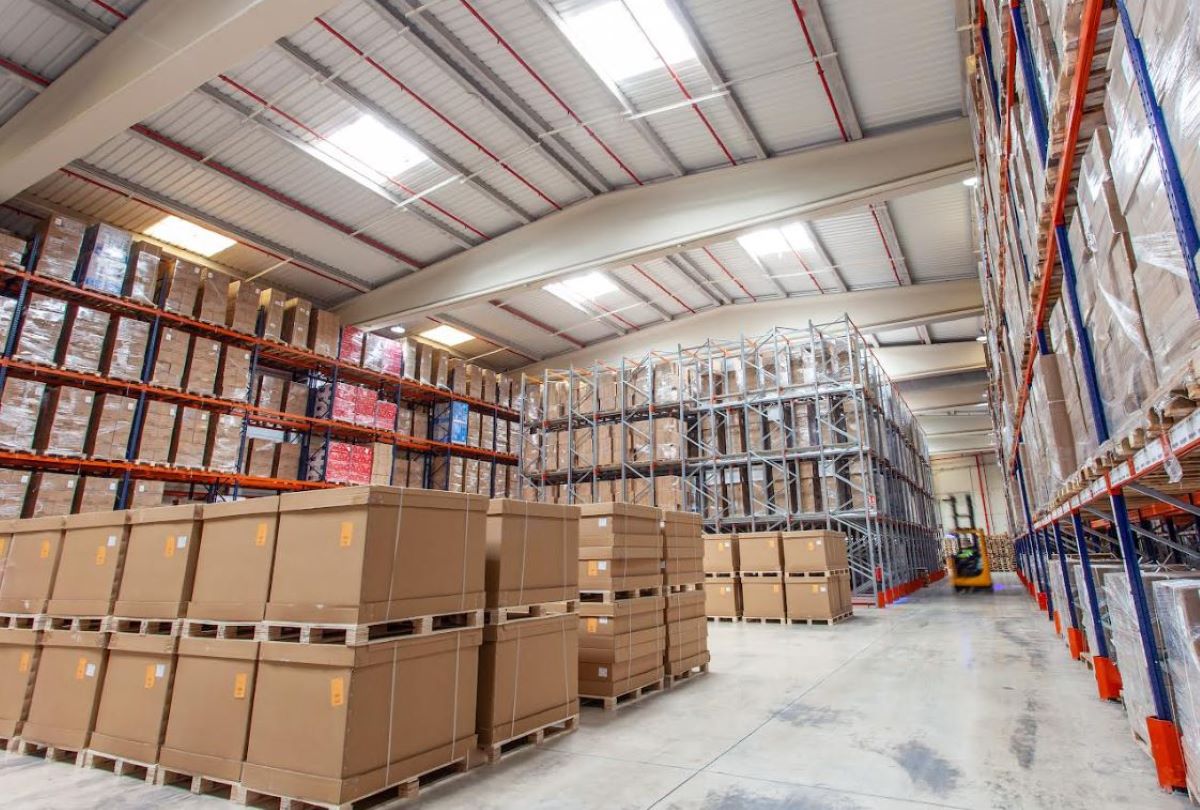 Imagen del almacén del operador logistico Anexa Logística. Foto: Anexa Logística