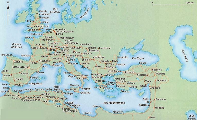 Imagen de las calzadas romanas