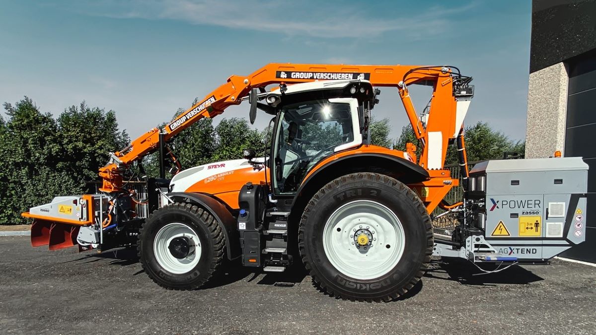 Imagen del tractor Steyr 6280 Absolut CVT,
