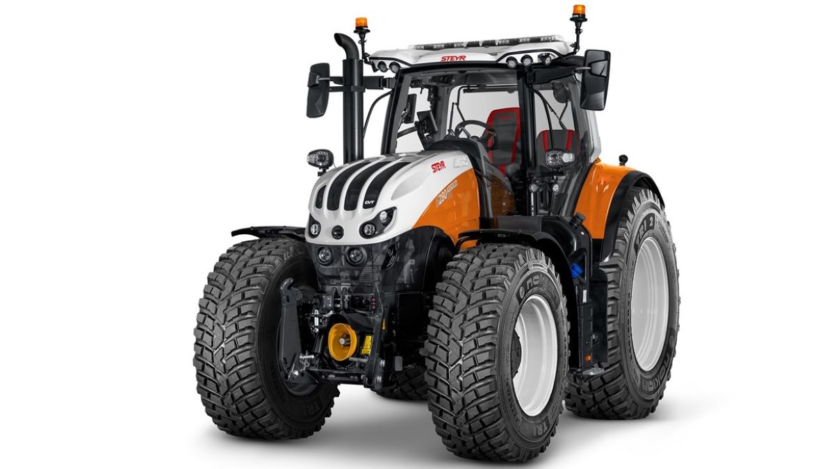 Imagen del nuevo tractor STEYR 6280 Absolut CVT. Fotos: CNH Industrial
