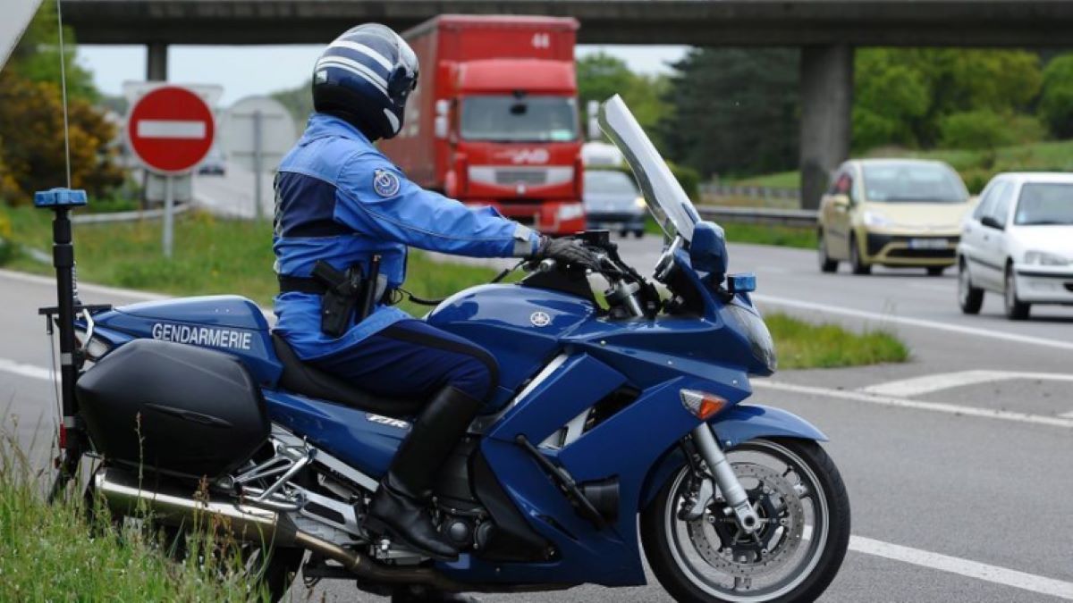 Imagen de un gendarme. Foto de archivo