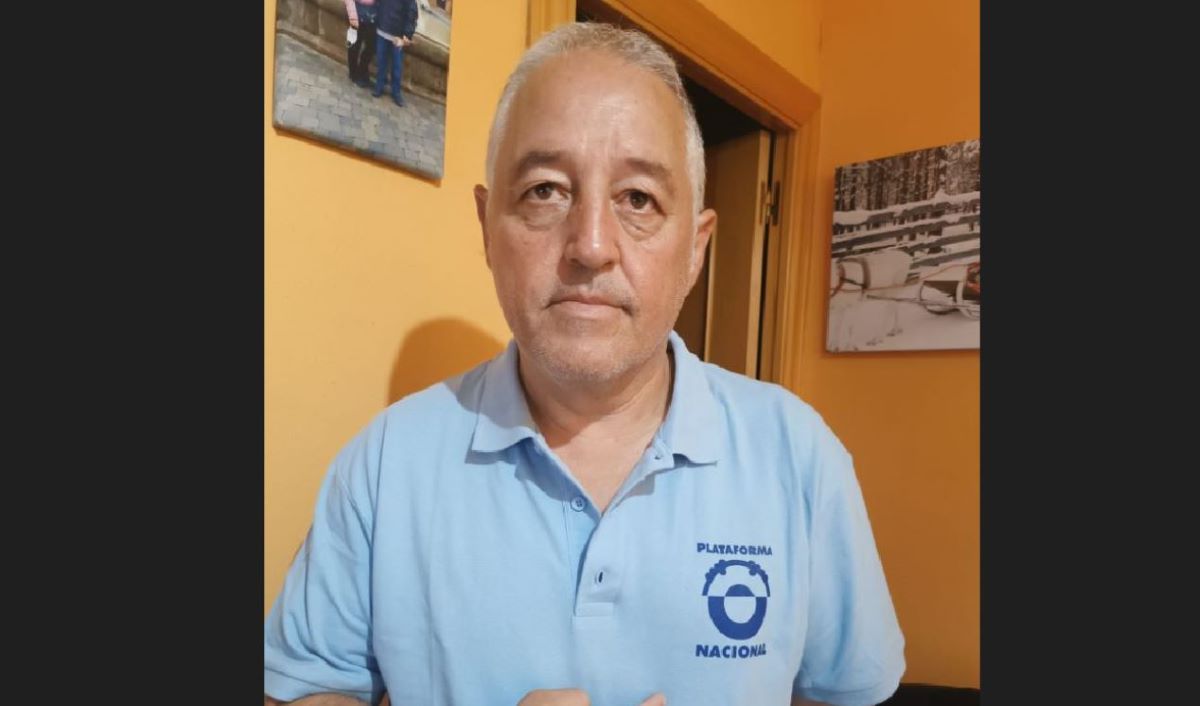 Imagen de Carlos Dominguez Colmenero, ex-delegado en Cataluña de la Plataforma en Defensa del Transporte: Foto Carlos Dominguez