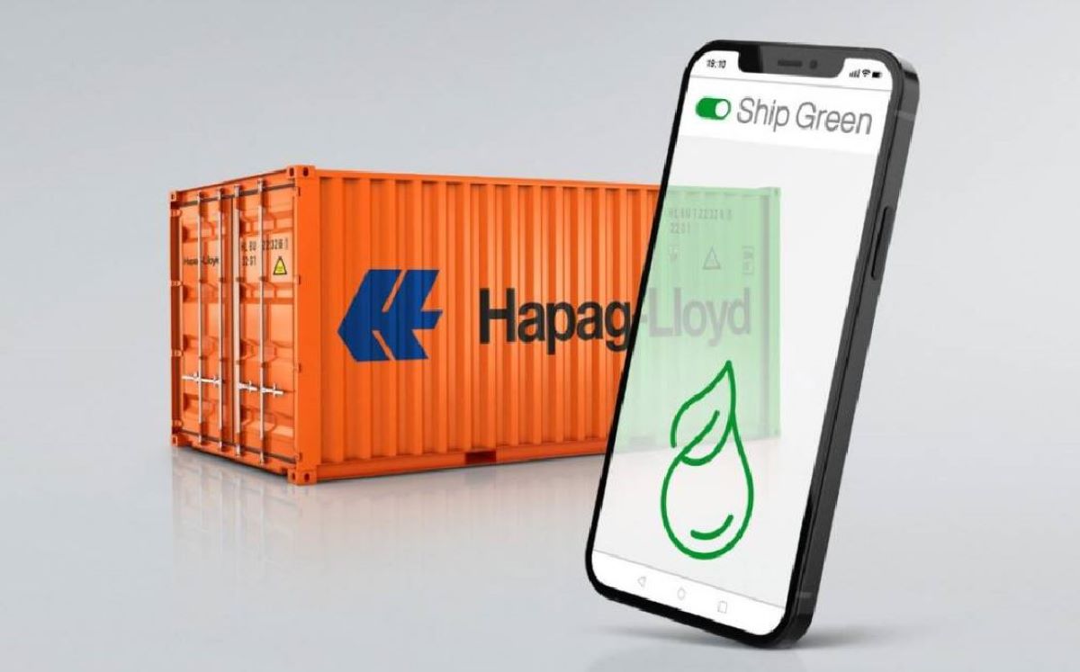 Imagen de Ship Green de Hapag-Lloyd. Foto: Hapag-Lloyd