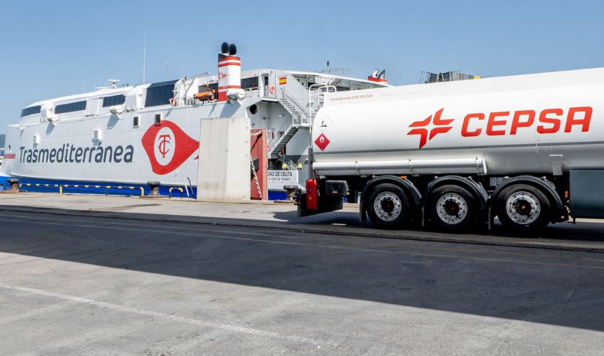 Cepsa suministrará biocombustibles 2G para viajes de Naviera Armas Trasmediterránea. Foto: Cepsa