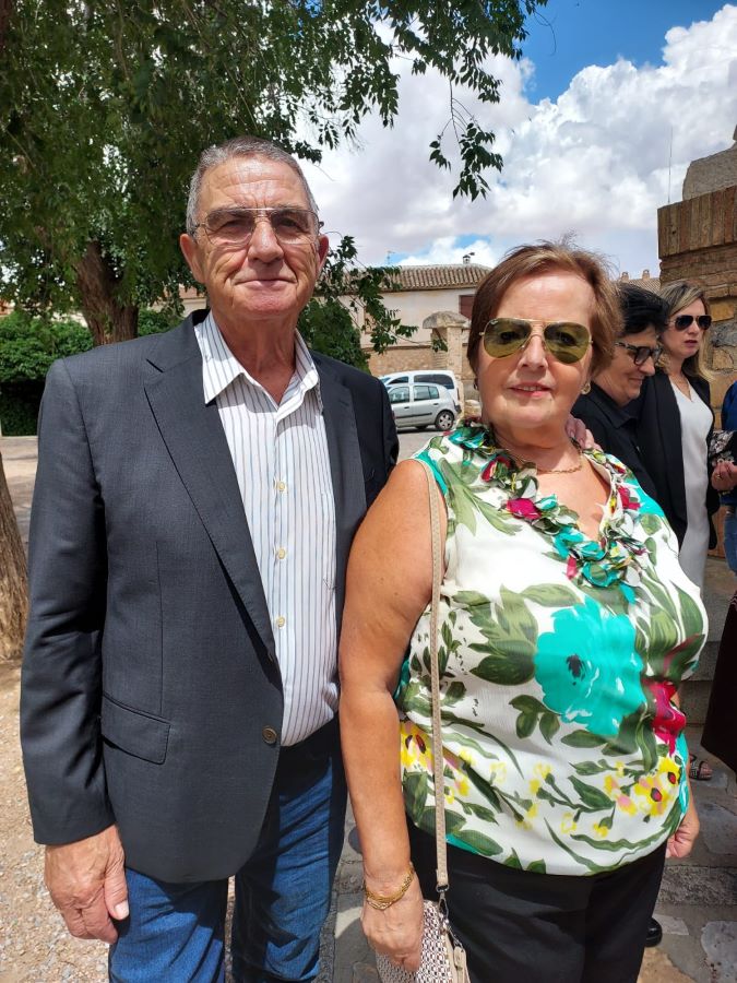 Imagen de Ramón Sánchez Fernández y su esposa