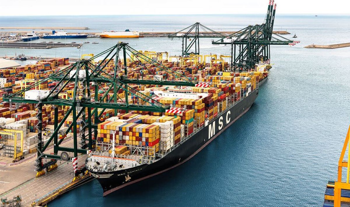 Imagen del muelle Transversal de Costa-MSC. Foto. Valenciaport
