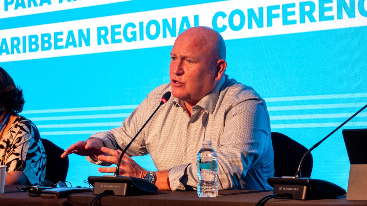 Imagen de la Conferencia de ITF celebrada en Cancún (México). Foto: ITF