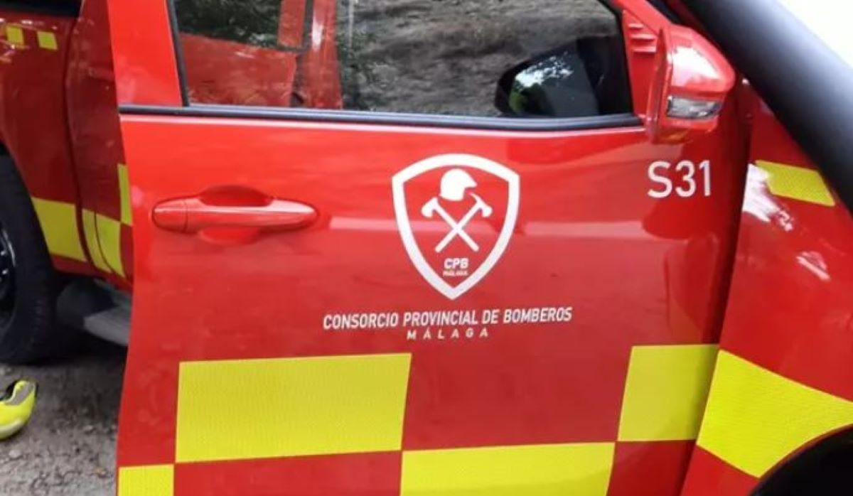 Camión del Consorcio Provincial de Bomberos de Málaga. Foto: archivo Emergencias 112 Andalucía