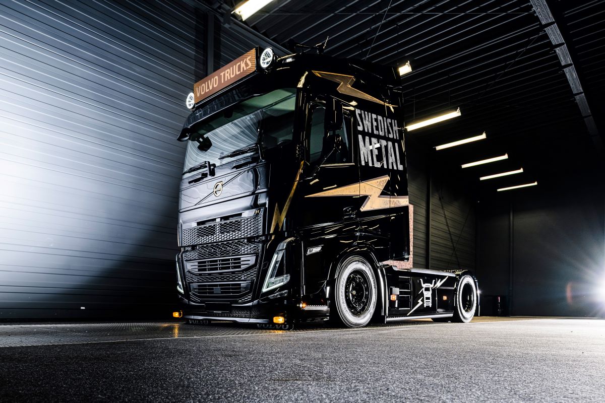 Imagen del Volvo Swedish Metal Edition. Fotos y vídeo: Volvo Trucks Alemania