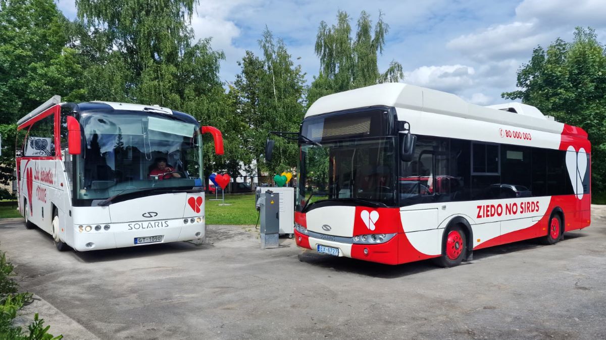 Solaris Urbino 8.9 LE eléctrico. Foto: Solaris