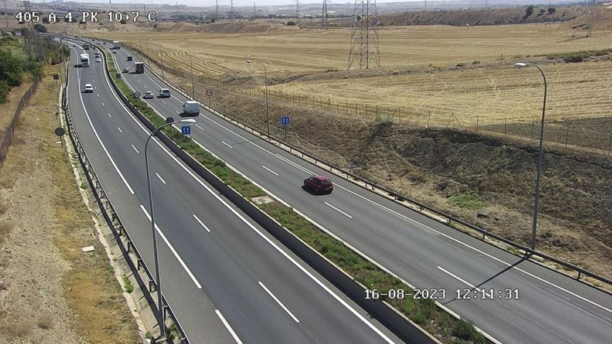 Imagen de la A-4. Foto: Ministerio del Interior