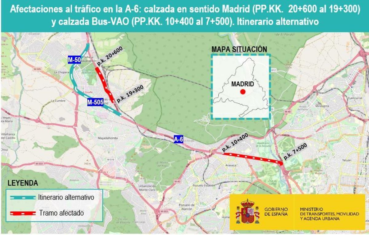 Mapa de situación. Foto: Mitma