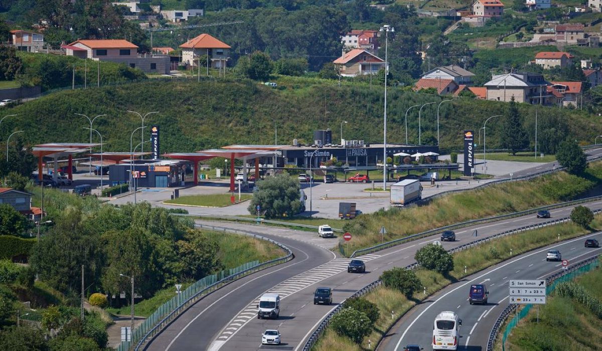 Imagen el área de San Simón. Foto Audasa