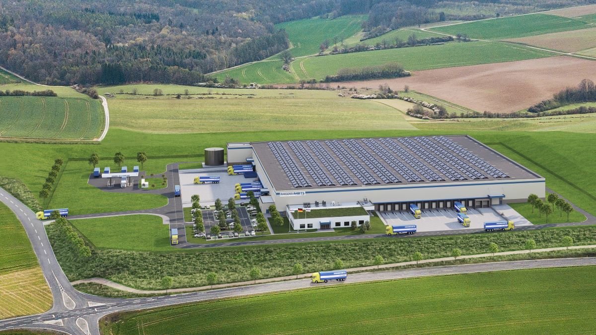 Imagen de como será el nuevo centro de PACCAR Parts. Foto: PACCAR