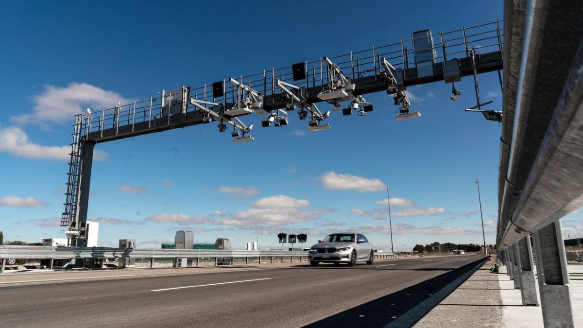 Imagen del peaje del túnel de Dublín. Foto: Indra