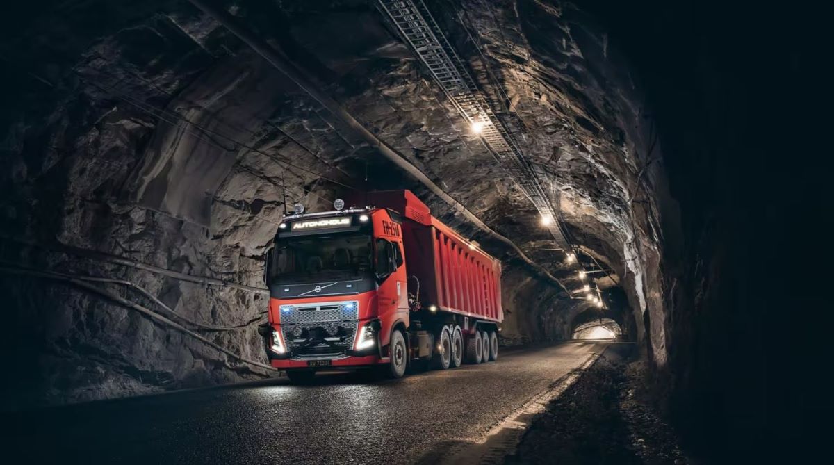 Imagen del Volvo FH autónomo. Foto: Volvo Autonomous Solutions