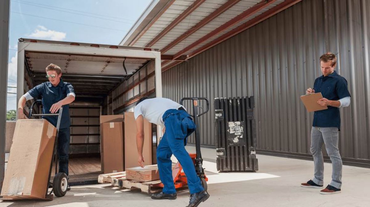 Imagen de una empresa de transporte de mercancías. Foto: Tenders
