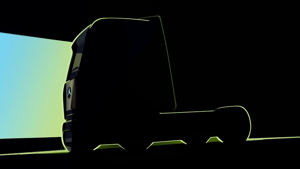 Imagen del eActros 600. Foto: Daimler Truck