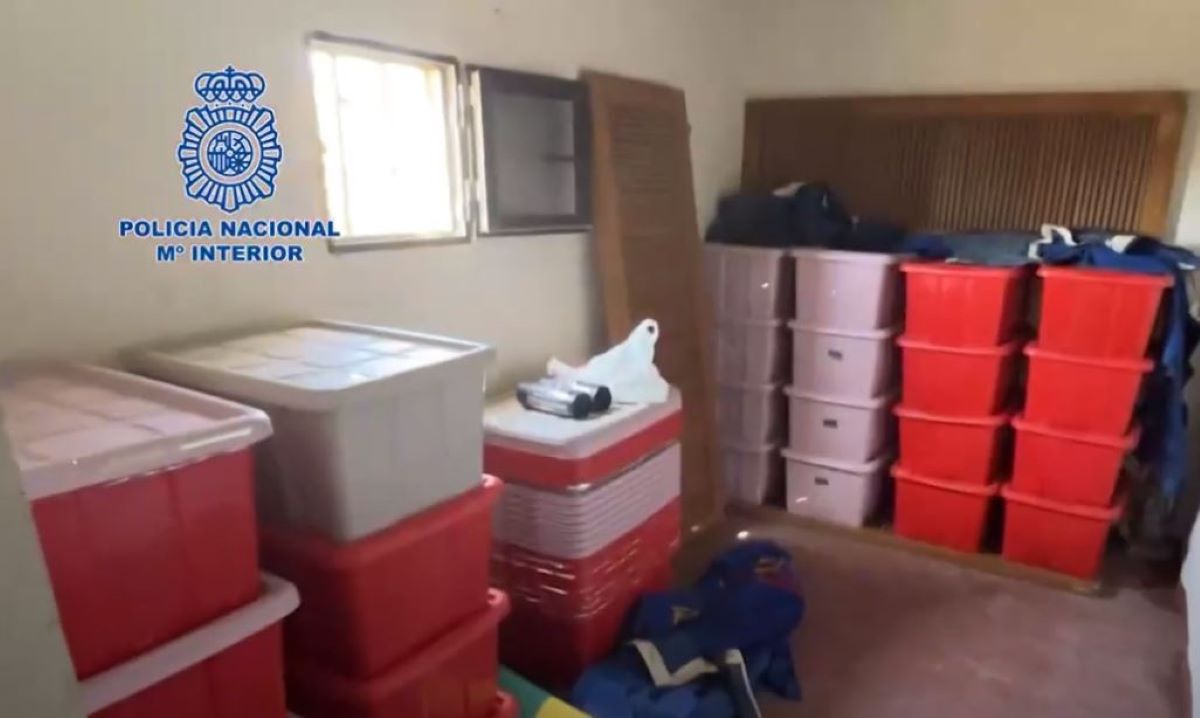 Imagen de la intervención policial. Foto: Policía Nacional