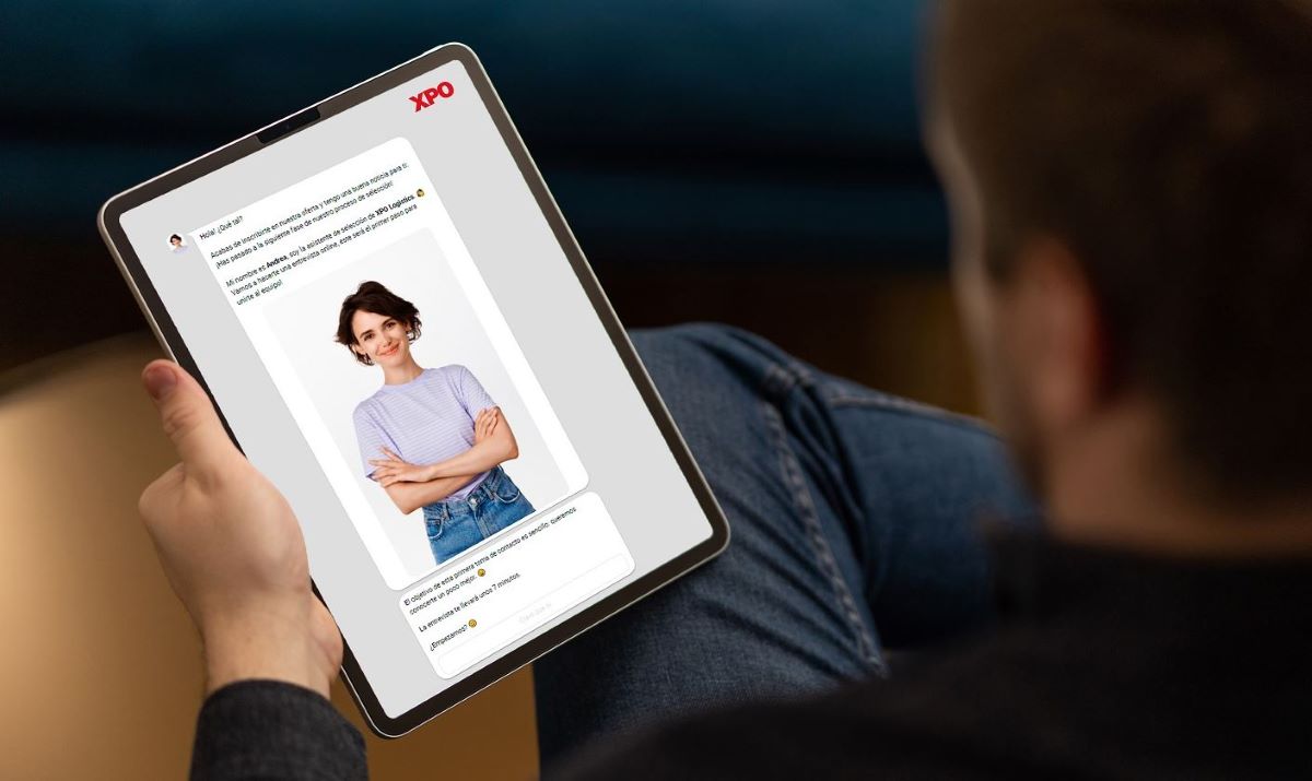 Imagen de la Inteligencia Artificial de XPO. Foto: XPO logistics