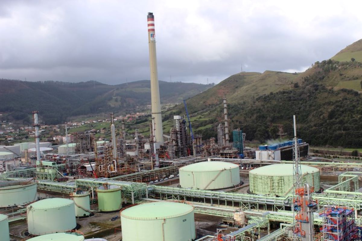 Imagen de la refineria de Petronor en Muskiz. Foto: Petronor