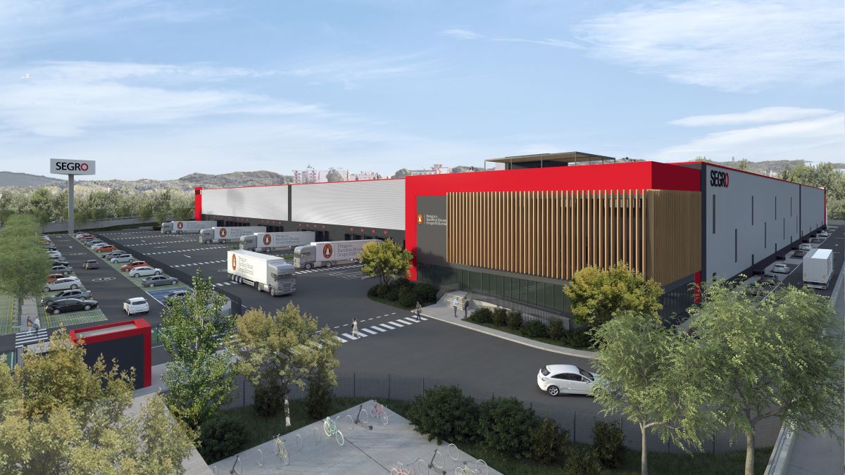 Imagen del centro del futuro centro de distribución logística de Penguin Random Grupo Editorial. Fotos: Zero1 Comunicación