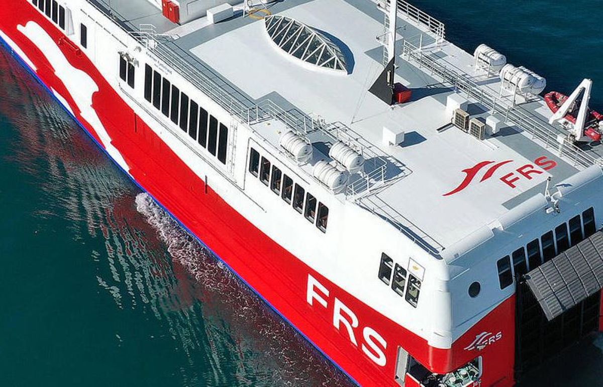 Imagen del buque HSC "Algeciras Jet". Foto: FRS Ferry