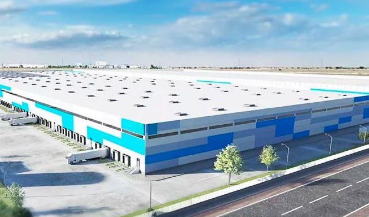 Foto: Plataforma logística en Noblejas. Foto: Ontime