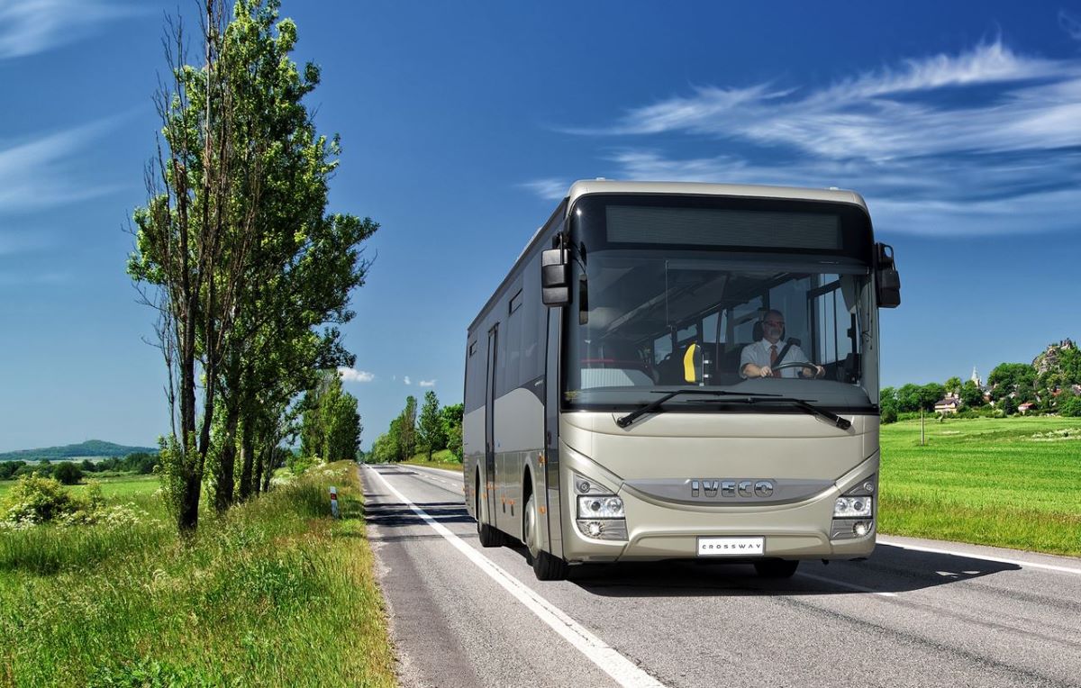 Imagen de un autobús CROSSWAY. Foto: IVECO BUS