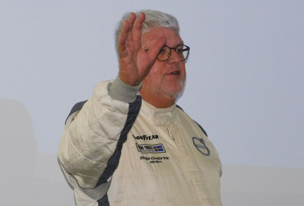 El piloto del Iron Knight Boije Ovebrink